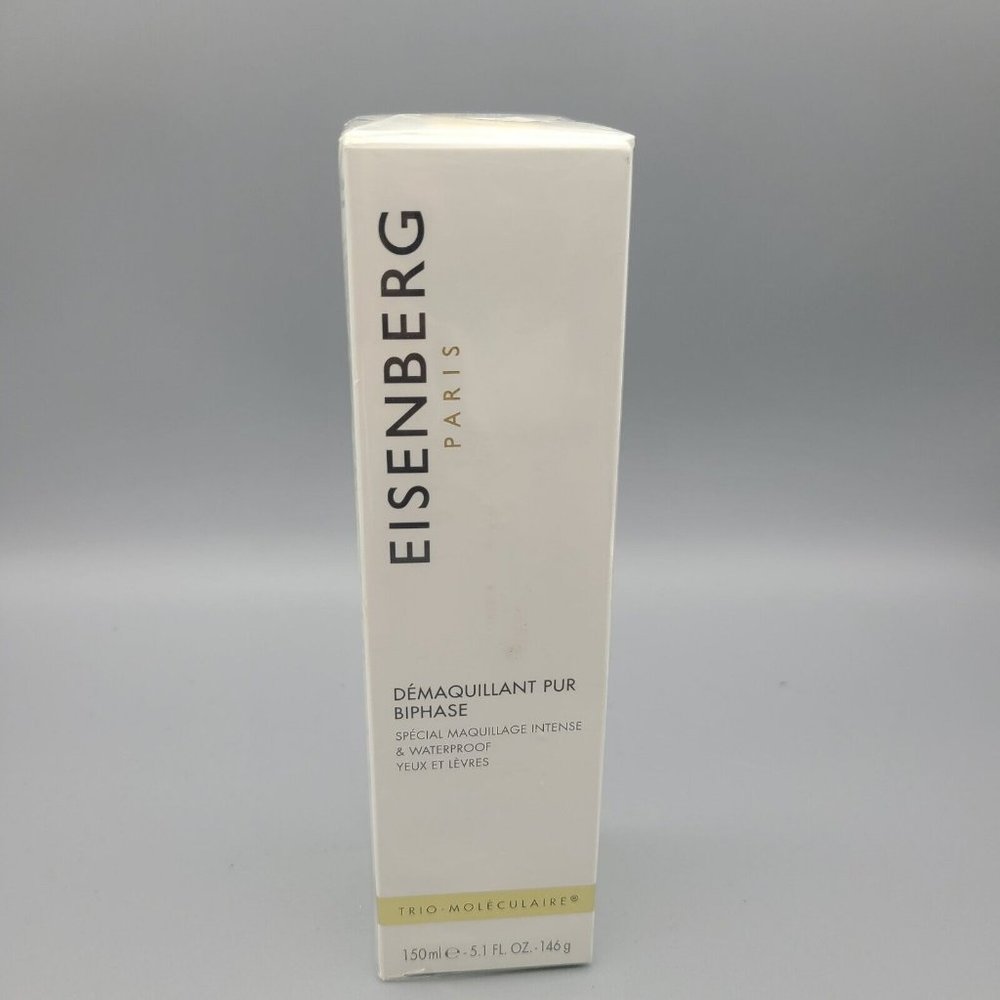 Eisenberg Bi-Phase Pure Make-Up Remover 150 ml/ 5.1 oz waterproof eyes and lips